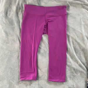 Lululemon reversible leggings - pink and black